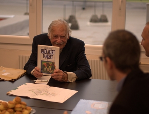 Egy iskolakert születése